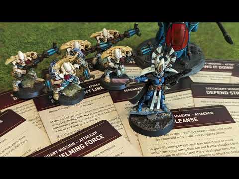 How Aeldari Score Secondary Objectives  in 10th Edition 40k
