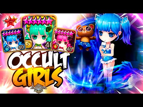 TRIPLE OCCULT GIRL Combo Confuses Enemies in Summoners War