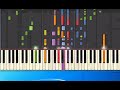[Piano Tutorial Synthesia]Flippers - Hallo Pia tanz mit mir (ge)