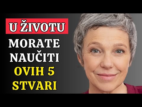 Važne ŽIVOTNE LEKCIJE koje morate znati