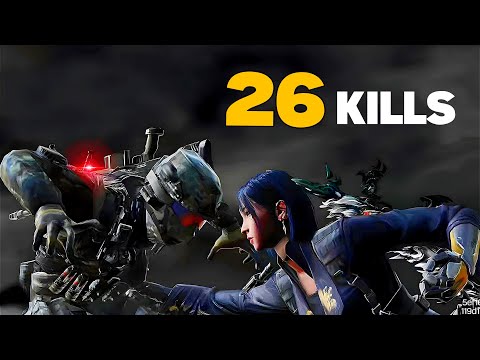 26 KILLS AGGRESSIVE DOU VS SQUAD CALL OF DUTY MOBILE FULL GAMEPLAY