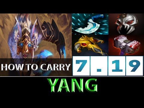 周海洋 Yang [Ursa] How To Carry TI8 Ranked ► Dota 2 7.19
