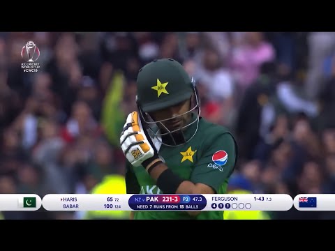 Babar Azam’s 101*(127) vs New Zealand in World Cup 2019