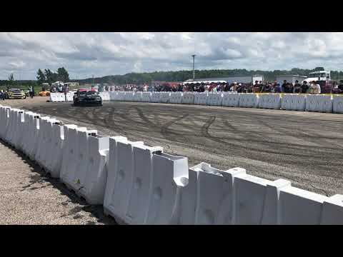 Formula Drift Erie 2021 Yves Meyer burnout box raw sound