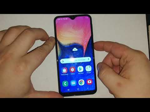 Samsung Galaxy A10 Hard reset and factory data reset (soft reset)