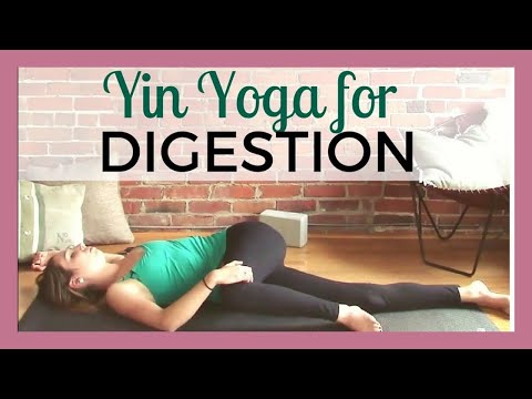 30 min Yin Yoga for Digestion - Reduce Bloating & Cramps