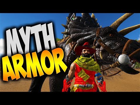 Ark: Survival Evolved - Myth Armor & First Tame (Ark Foreworld Myth & Annunaki Genesis Mods Part 3)
