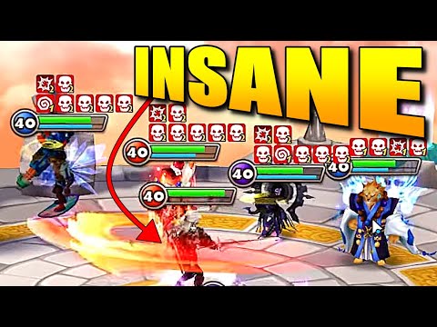 100% The STRONGEST AOE DoT Fire Unit In Summoners War After The Buff