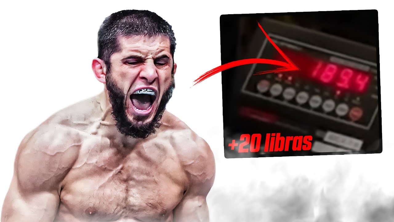 ¡SE FILTRA el PESO REAL de ISLAM! REBOTÓ 20 LIBRAS!