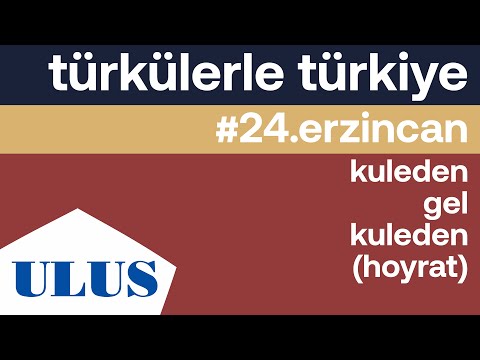 Ahmet Turan Şan - Kuleden Gel Kuleden (Hoyrat) | Erzincan Türküleri