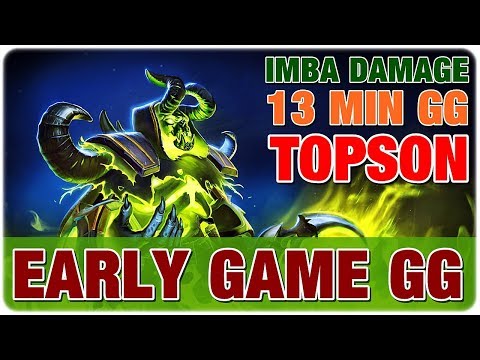 Pugna MID Easy Kills by TOPSON - How to Counter Tinker, 13 Min Ez Game 7.20 with Jerax