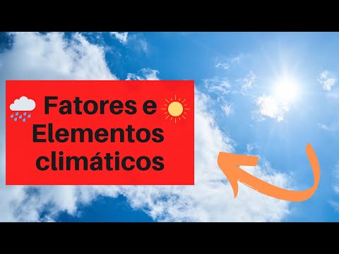 Elementos e fatores climáticos
