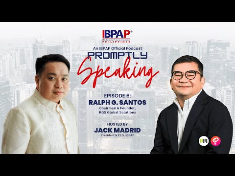 Promptly Speaking Episode 6: Ralph G. Santos