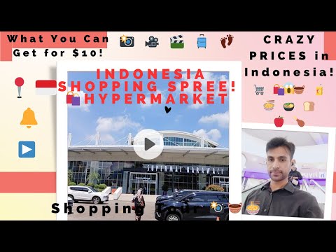 What $10 Buys at Supermal Karawaci 🇮🇩 | Grocery Prices in 2025
