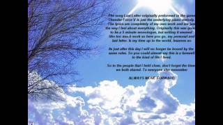 Last Letter [Original] [Solo] [Finale]