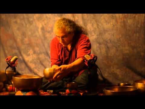 70 minute~7 Chakra Meditation with 21 Antique Tibetan Singing Bowls~Crown~B thru Root~C