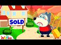 Lovely House! Good Bye!😥 - Wolfoo Sold His First House | Funny Stories For Kids | Wolfoo Channel