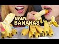 BABY BANANA ASMR SOFT EATING SOUNDS