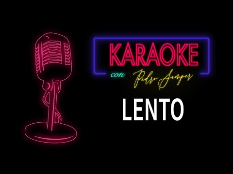 Thalía, Gente de Zona - Lento karaoke (Official Video)