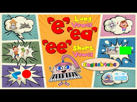 Short Vowel e / Long Vowels ee-ea / Comparison Phonics Mix!