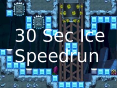 Super Mario Maker 30 Sec Icy Speedrun Full Run