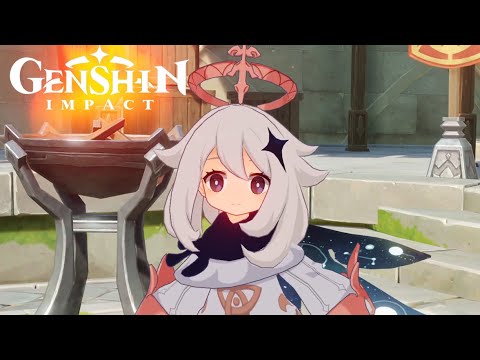 Robot Paimon in all four lanuages l Genshin Impact