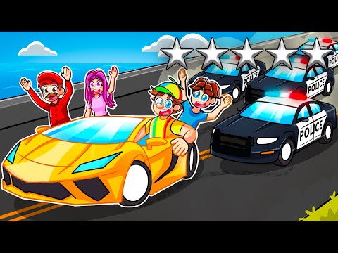 We Survived 5 Stars In GTA 5…