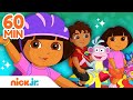 Dora la Exploradora | 60 minutos de aventuras con Dora y Botas 🐵 | Nick Jr. en Español