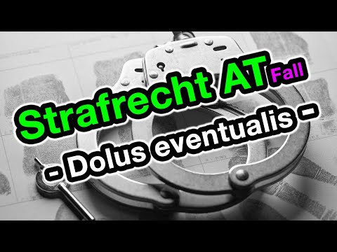 Dolus Eventualis (Eventualvorsatz) - Strafrecht AT Fall 02