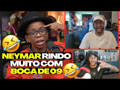 NEYMAR REAGIU MELHORES MOMENTOS BOCA DE 09 NO PODPAH - ELE RIU MUITO...🤣🤣  | CORTES PRO GAMERS