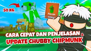 QUICK HOW TO & EXPLANATION of the Chubby Chipmunk Grow A Garden Event