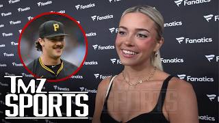 Livvy Dunne Says She Has Full Trust In Paul Skenes After 'Scary' Batting Practice | TMZ Sports