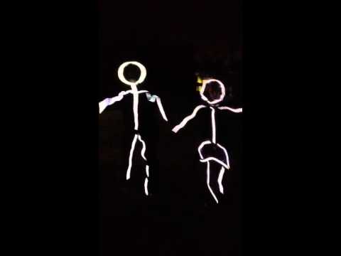 Halloween LED couple