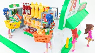 Assembling Mini Brands Convenience Store & New Miniature Grocery Items दुकान toko মুদিখানা متجر