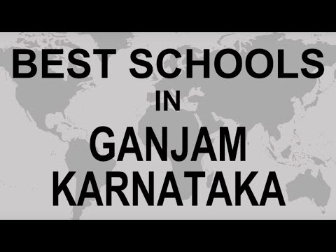 Schools in Ganjam, Karnataka   CBSE, Govt, Private, International