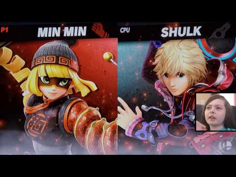 SUPER SMASH BROS. ULTIMATE - Min Min from Arms! Spring Stadium #LetsPlay #Nintendo #Switch #SSBU