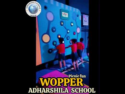WOPPER PICNIC FUN 🤩 | ADHARSHILA SCHOOL ABOHAR |