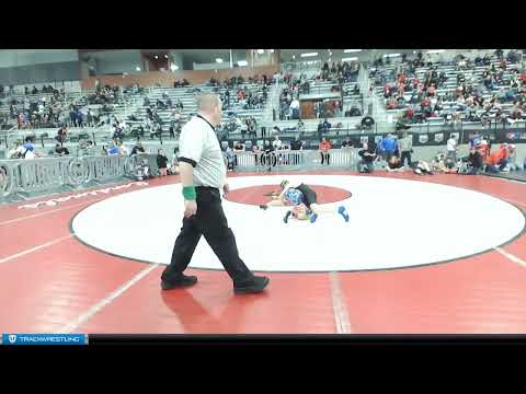 97 Lbs Champ. Round 2 - Logan Nitti, Lakeland Wrestling Club Vs Owen McLean, Deer Park Ironman Wre