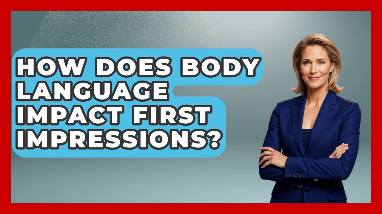 How Does Body Language Impact First Impressions? - The Personal Growth Path