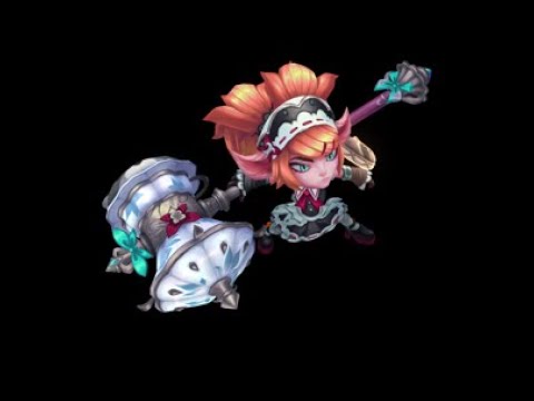 Cafe Cuties Poppy (Obsidian) Chroma - League of Legends 2023