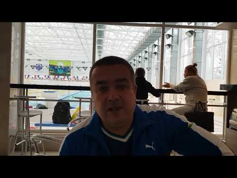 Равшан Каримов главный тренер сборной Узбекистана по плаванию о сборе в Волгоградской "Искре"