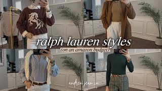 How to Dress like Ralph Lauren for Winter (on an AMAZON budget!) 🐎 Re-create the Ralph Lauren Look