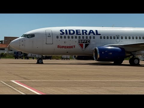 Avião do São Paulo em São José do Rio Preto | Jogo Mirassol hoje