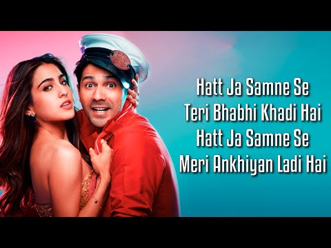 Teri Bhabhi (Lyrics) Coolie No.1| Varun Dhawan, Sara Ali Khan | Javed - Mohsin Ft. Dev N & Neha K