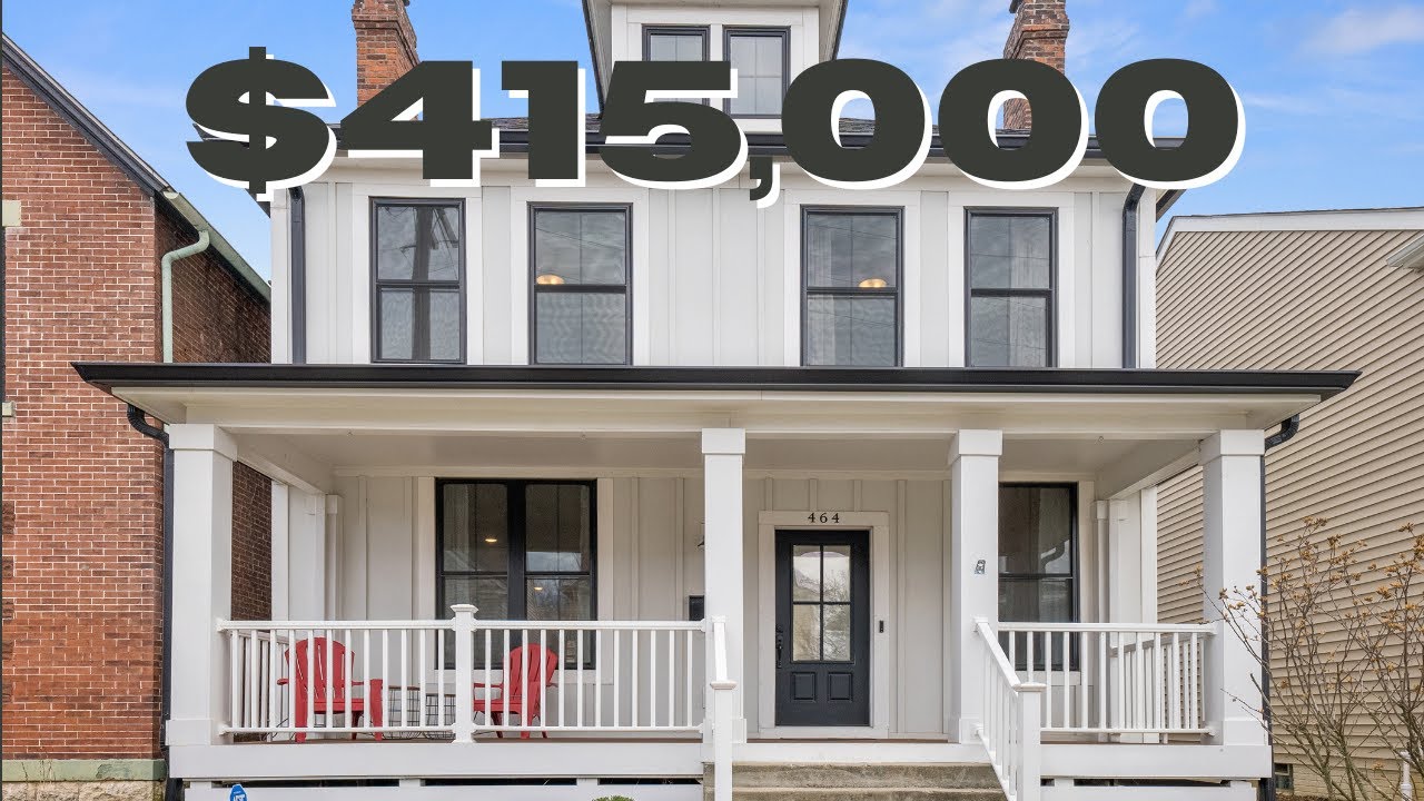 Inside a Modern $415,000 High End Home in Olde Towne East [Columbus 2022]