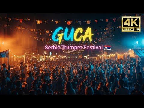 Walking into Madness: Guča Trumpet Festival 🇷🇸 Serbia's LOUDEST Night | 4K UHD