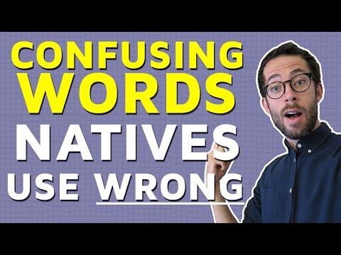 6 Most Confusing Words in English (Even Natives Use Wrong!!)