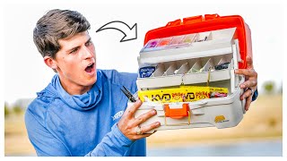 Building Your FIRST Tackle Box (What's Inside?) - "Bass