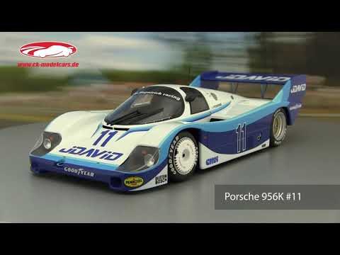 Minichamps 1:18 Porsche 956K #11 2nd DRM Bergischer Löwe Zolder