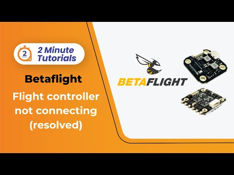 Flight controller not connecting to betaflight (Resolved) | Robu’s Two Minute Tutorials | Robu.in